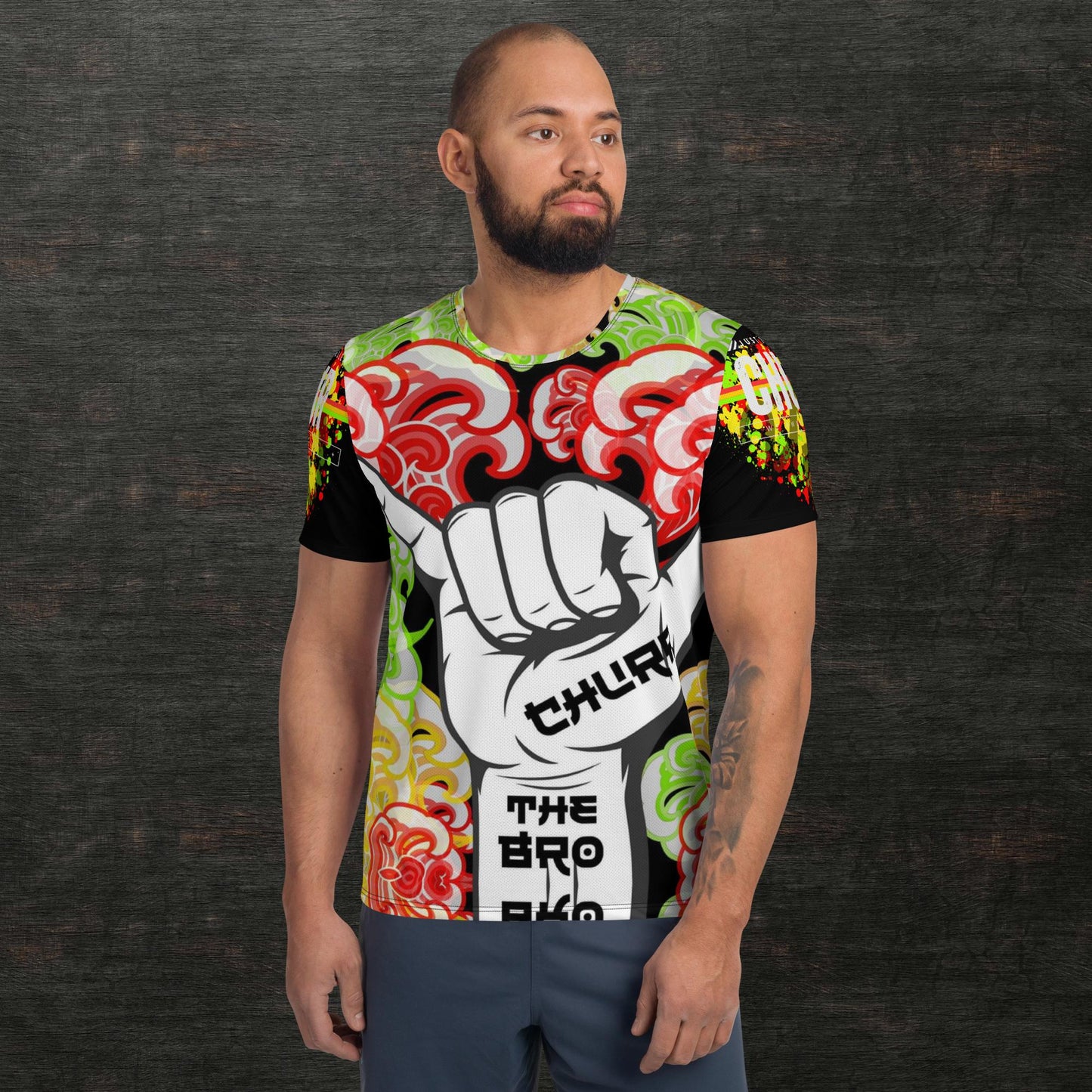 All-Over Print Men's Athletic T-shirt