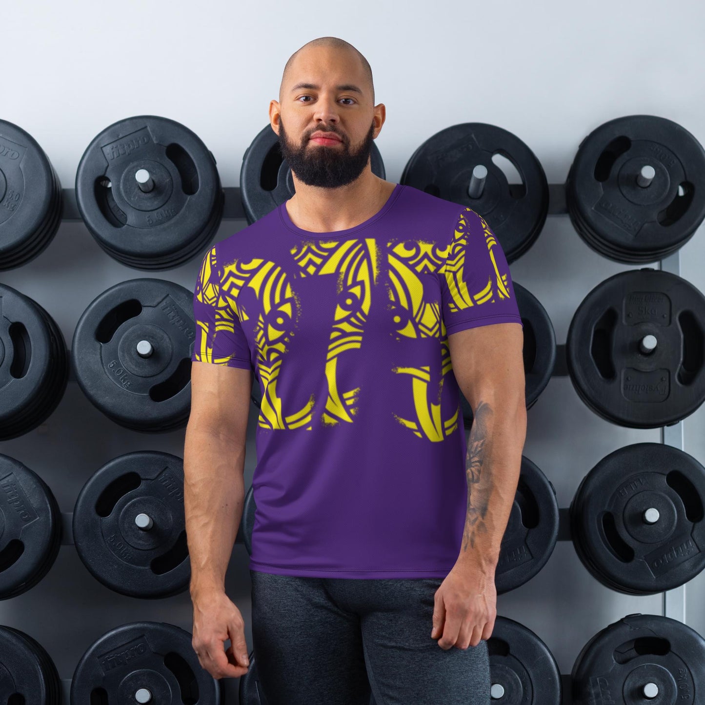 All-Over Print Men's Athletic T-shirt