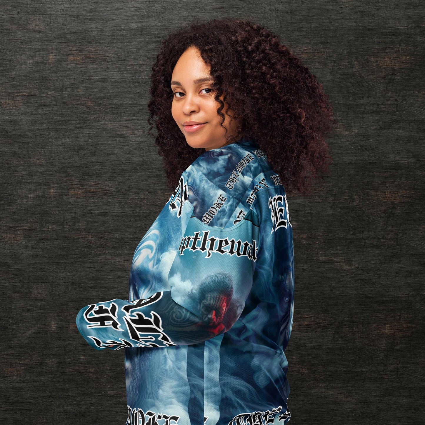 Recycled hockey fan jersey