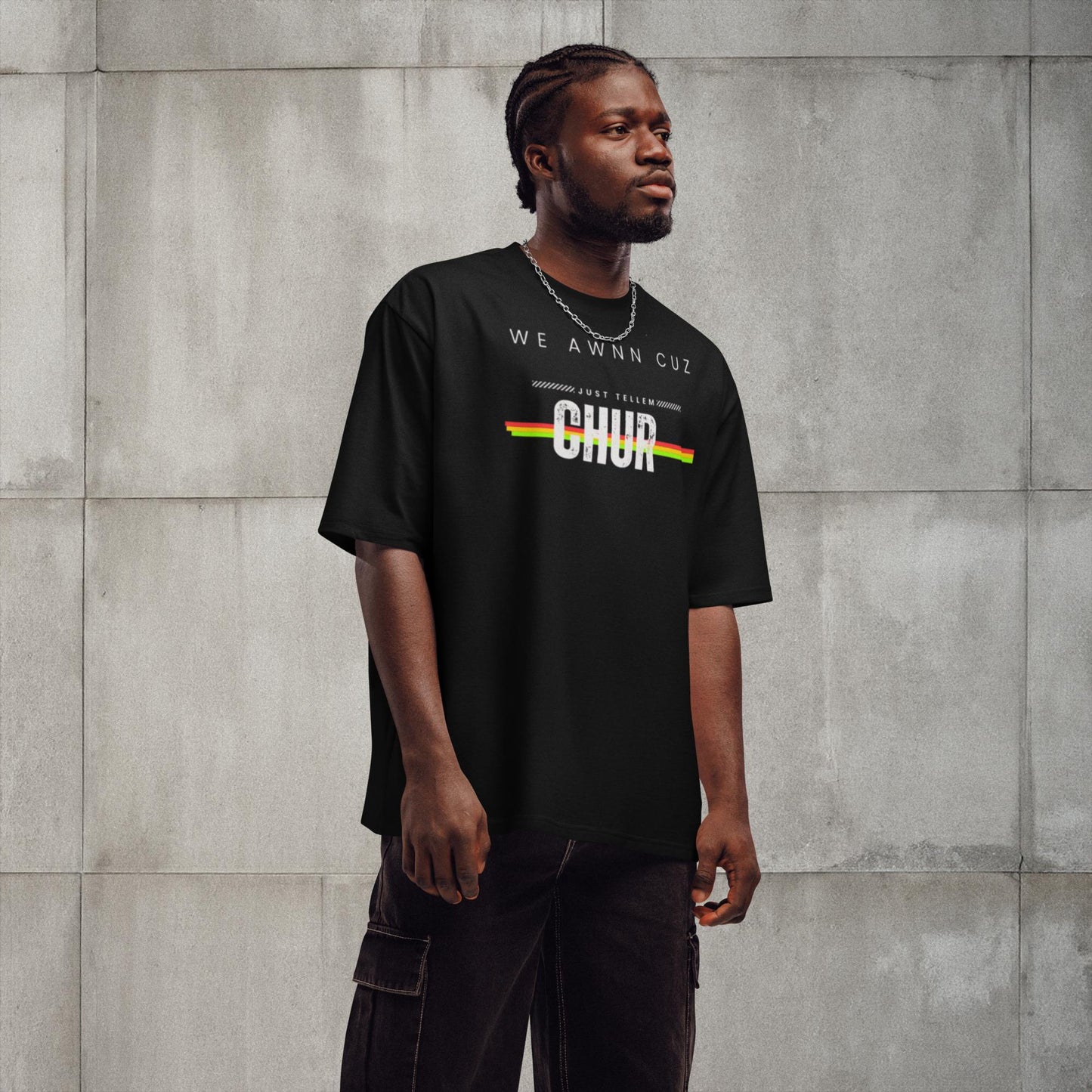 Oversized heavyweight t-shirt