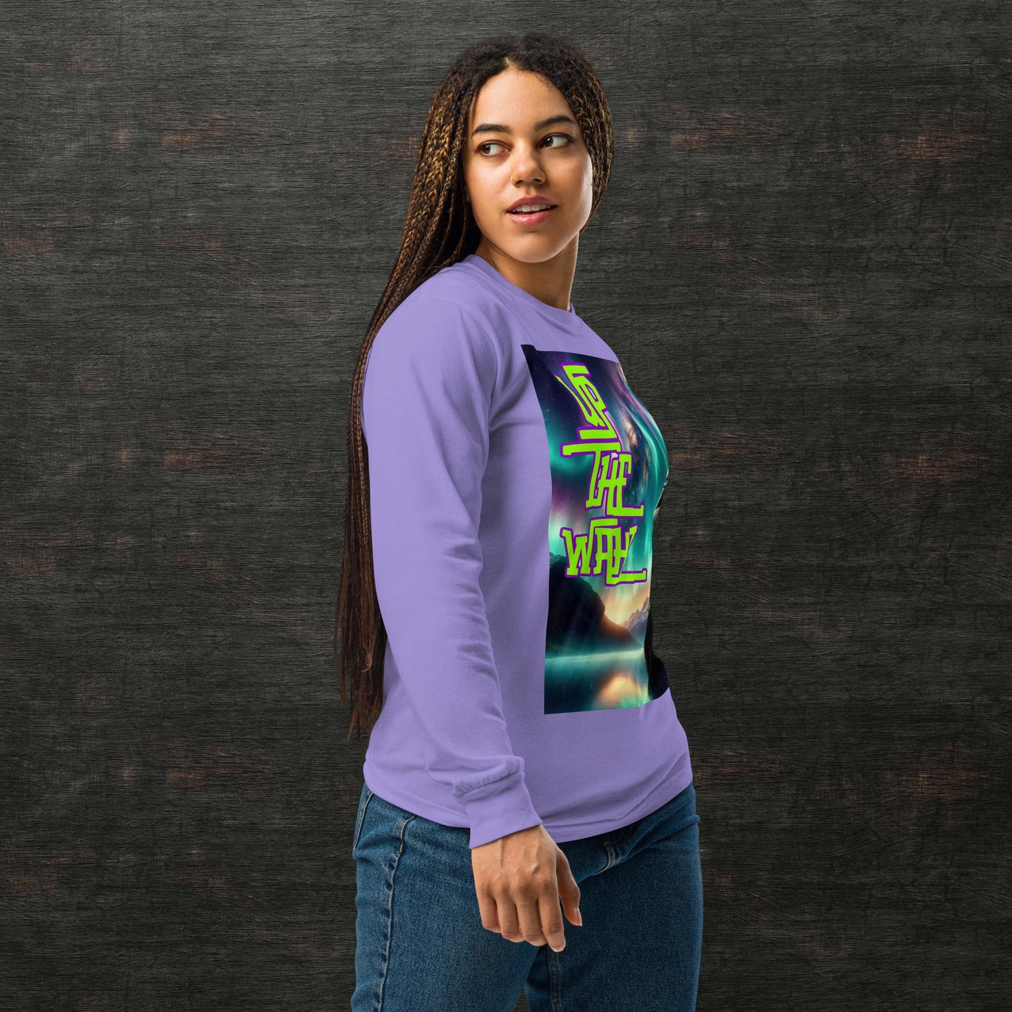 Garment-dyed heavyweight long-sleeve shirt