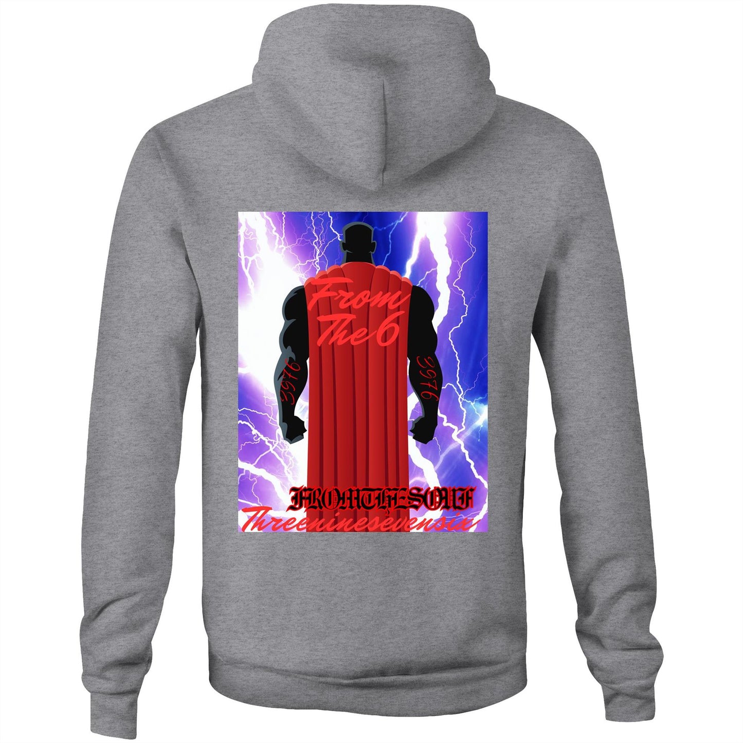 AS Colour Stencil - Pocket Hoodie Sweatshirt