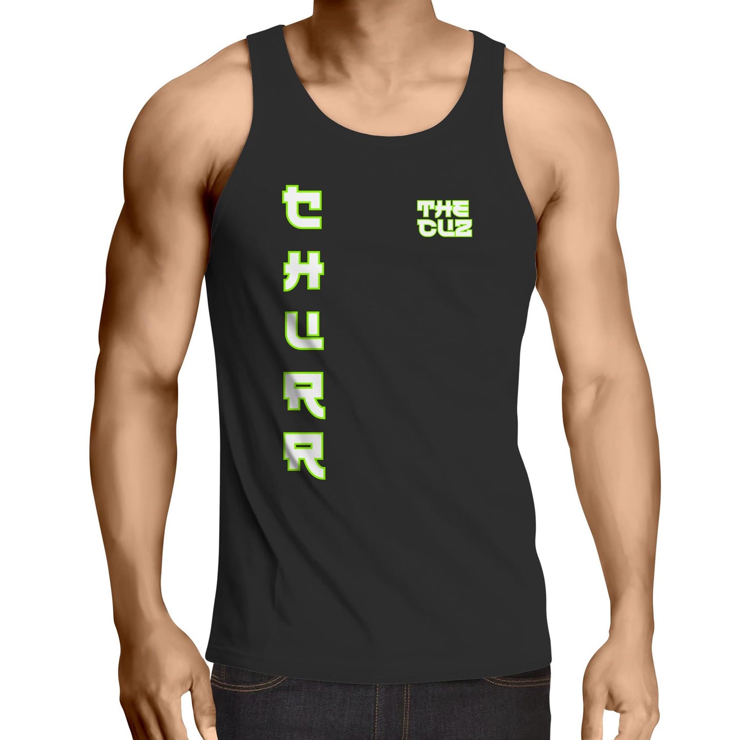 AS Colour Lowdown - Mens Singlet Top