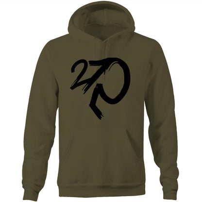 AS Colour Stencil - Pocket Hoodie Sweatshirt