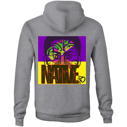 AS Colour Stencil - Pocket Hoodie Sweatshirt