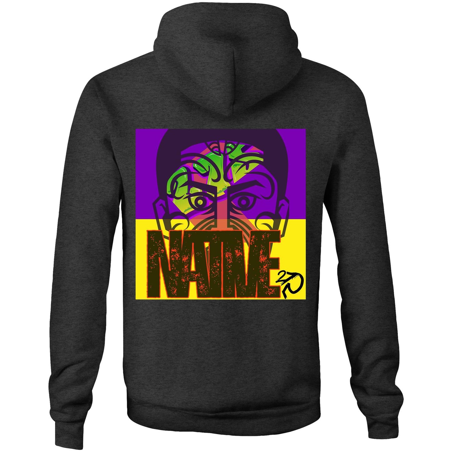 AS Colour Stencil - Pocket Hoodie Sweatshirt