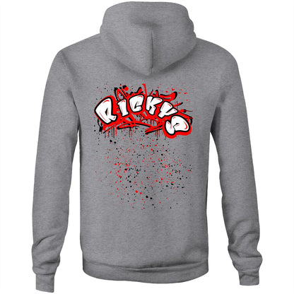 AS Colour Stencil - Pocket Hoodie Sweatshirt