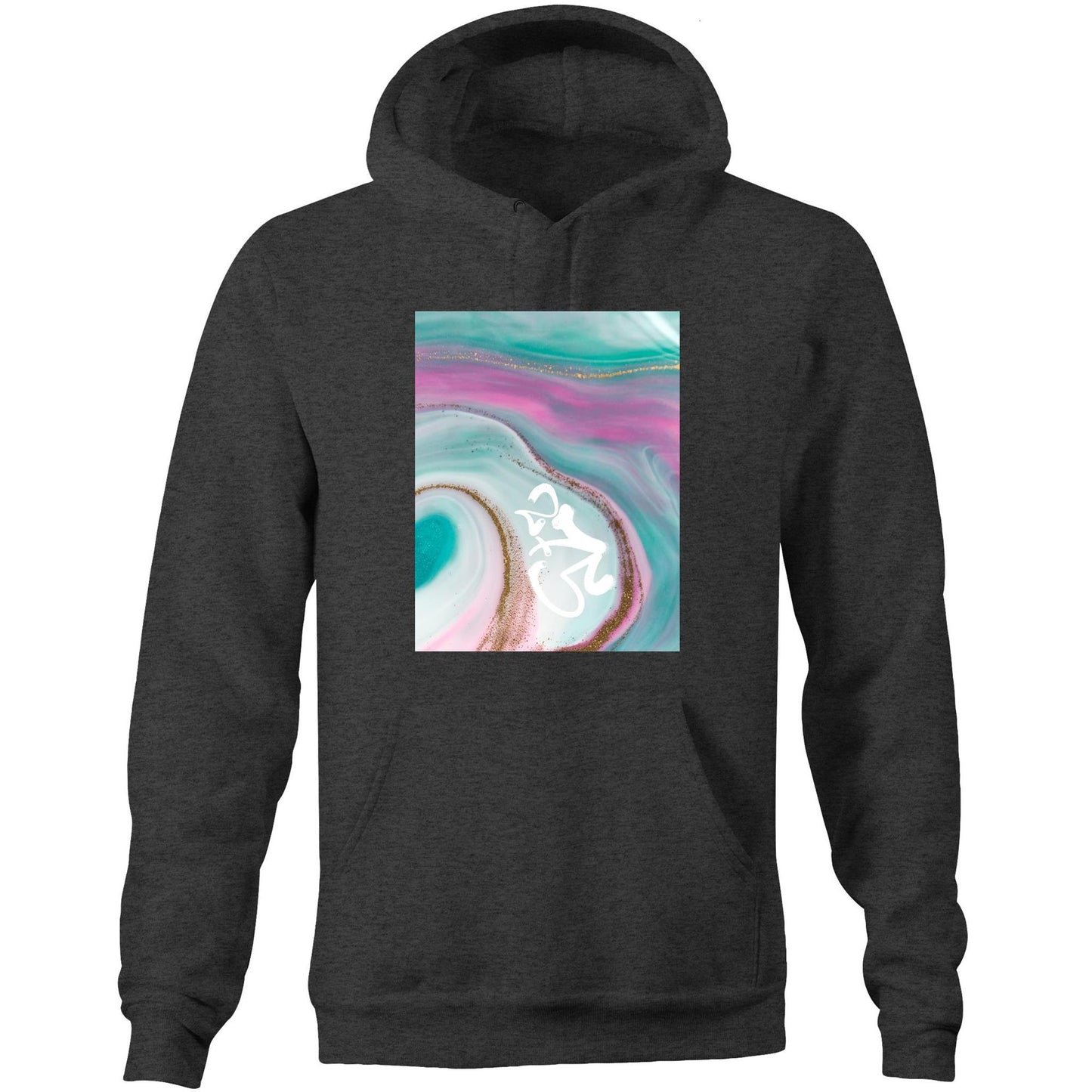 AS Colour Stencil - Pocket Hoodie Sweatshirt