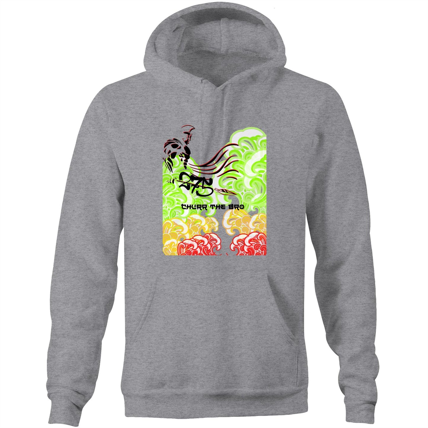 AS Colour Stencil - Pocket Hoodie Sweatshirt