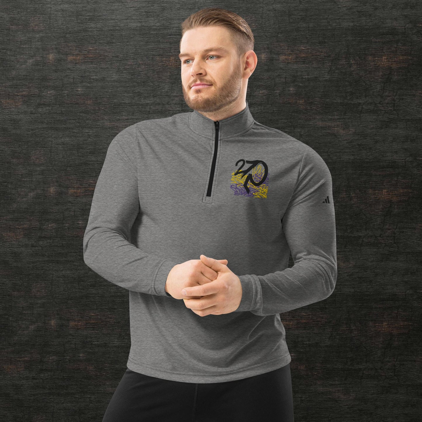 Quarter zip pullover