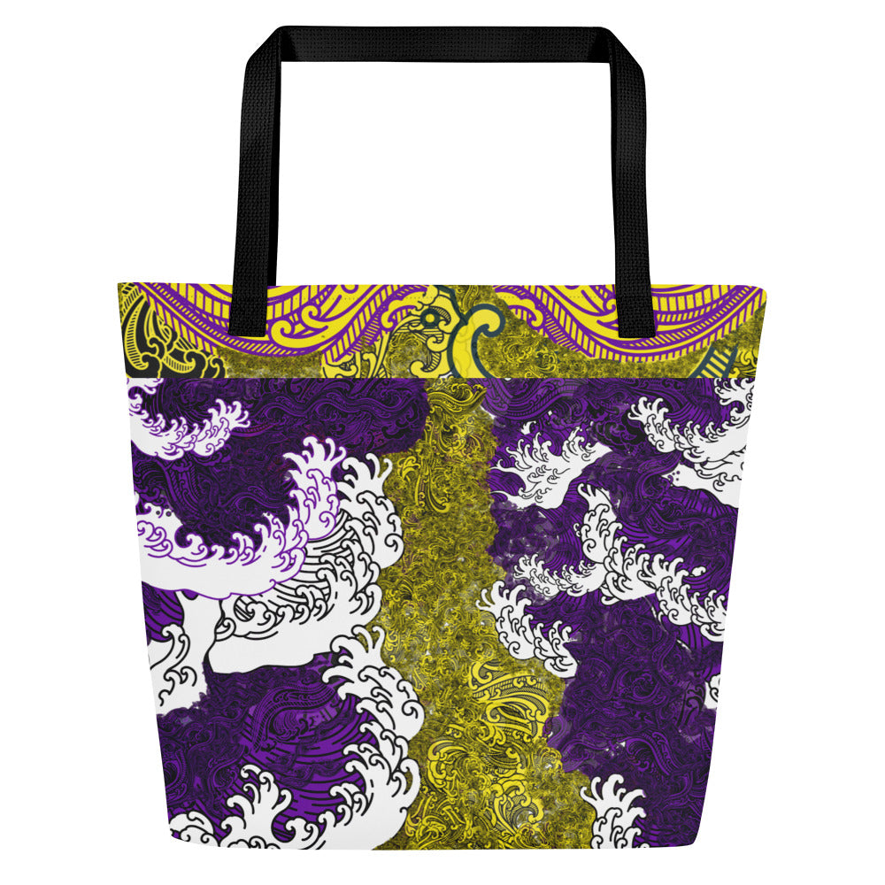 All-Over Print Large Tote Bag