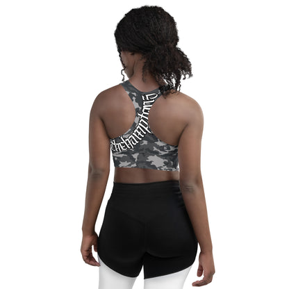 Longline sports bra