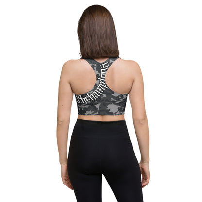 Longline sports bra