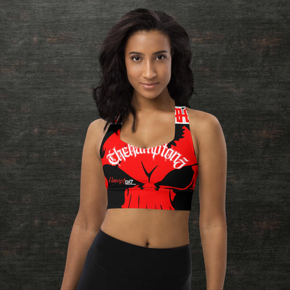 Longline sports bra