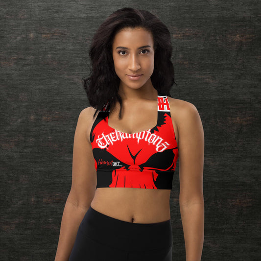 Longline sports bra