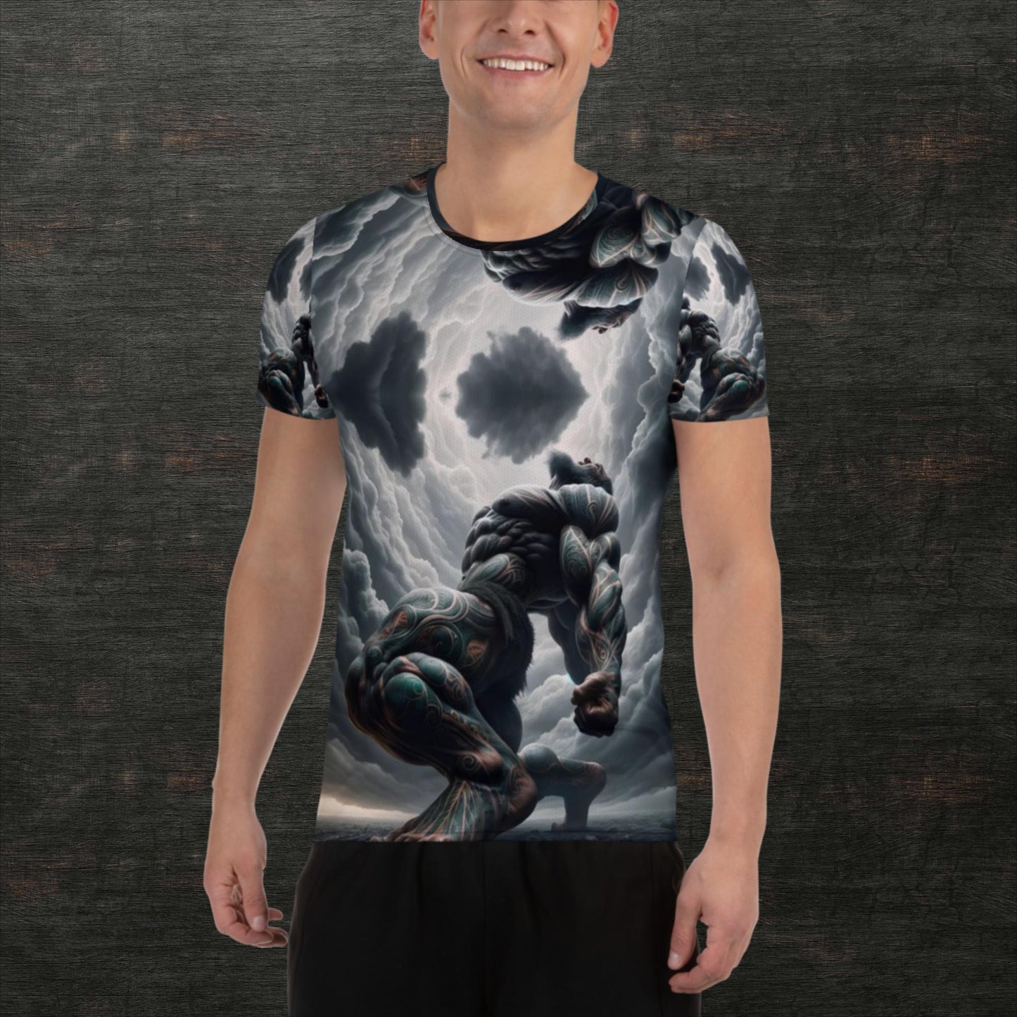 All-Over Print Men's Athletic T-shirt