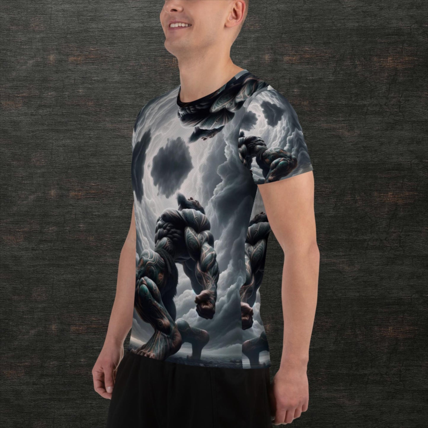 All-Over Print Men's Athletic T-shirt