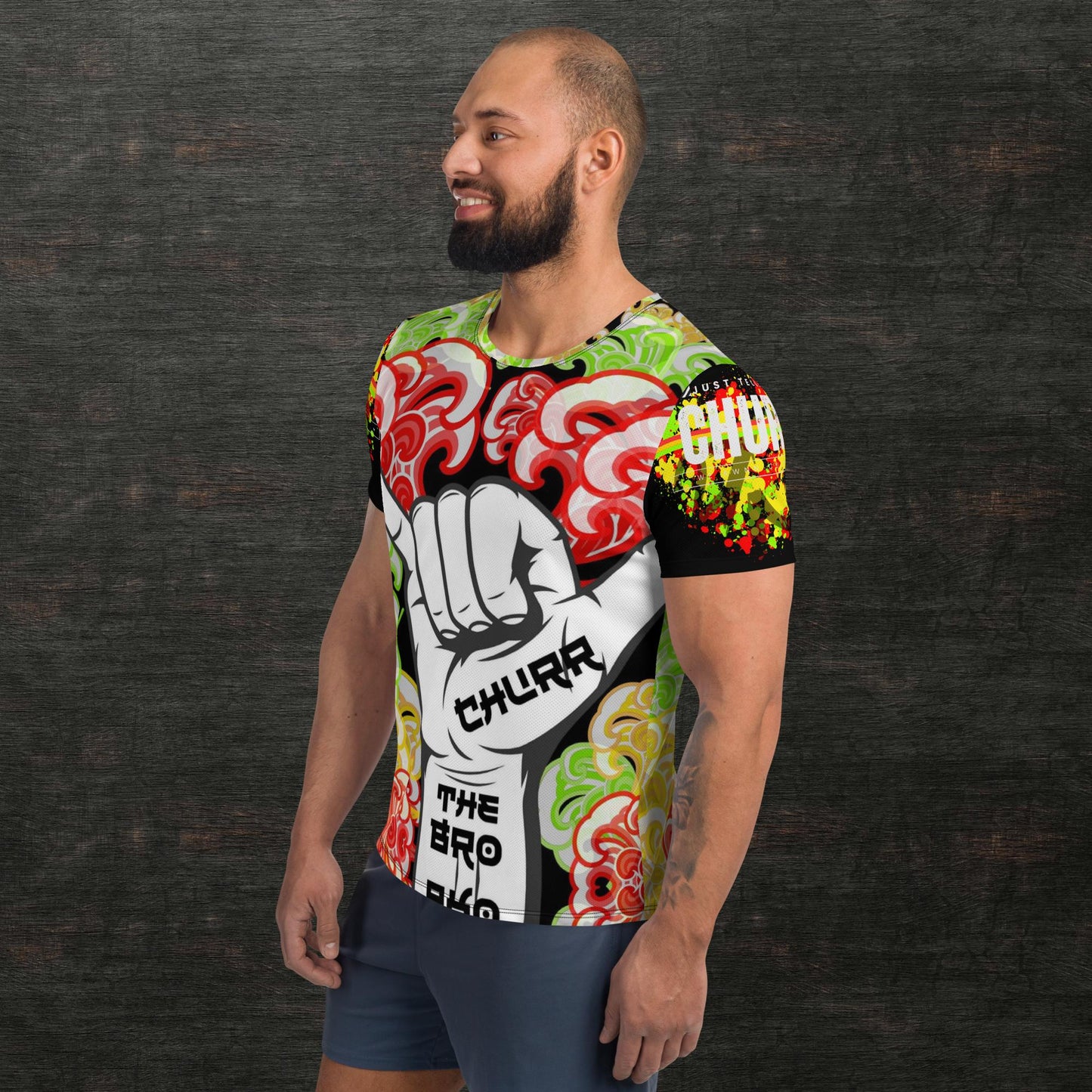 All-Over Print Men's Athletic T-shirt