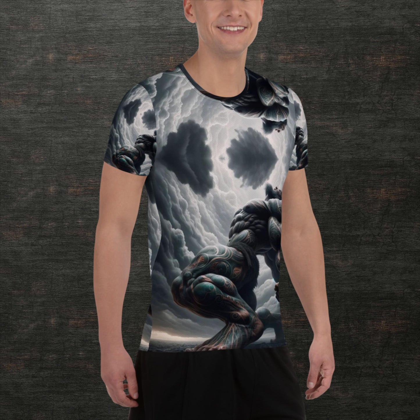 All-Over Print Men's Athletic T-shirt