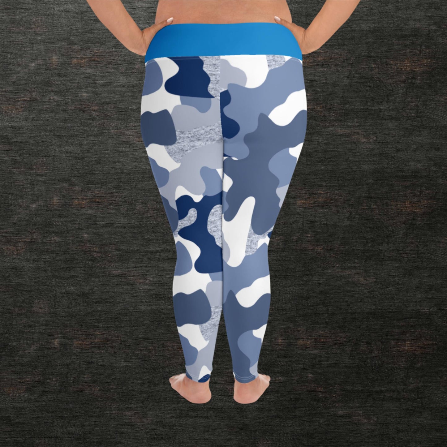 All-Over Print Plus Size Leggings