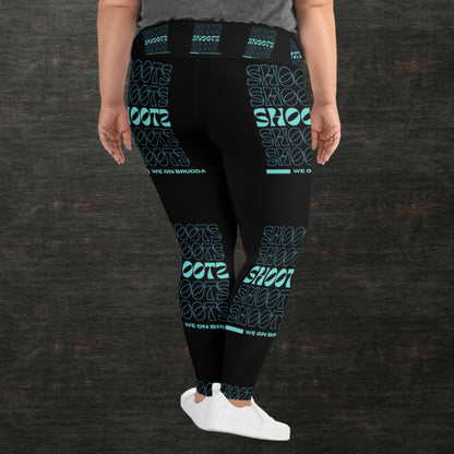 All-Over Print Plus Size Leggings