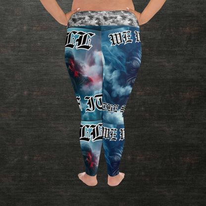 All-Over Print Plus Size Leggings