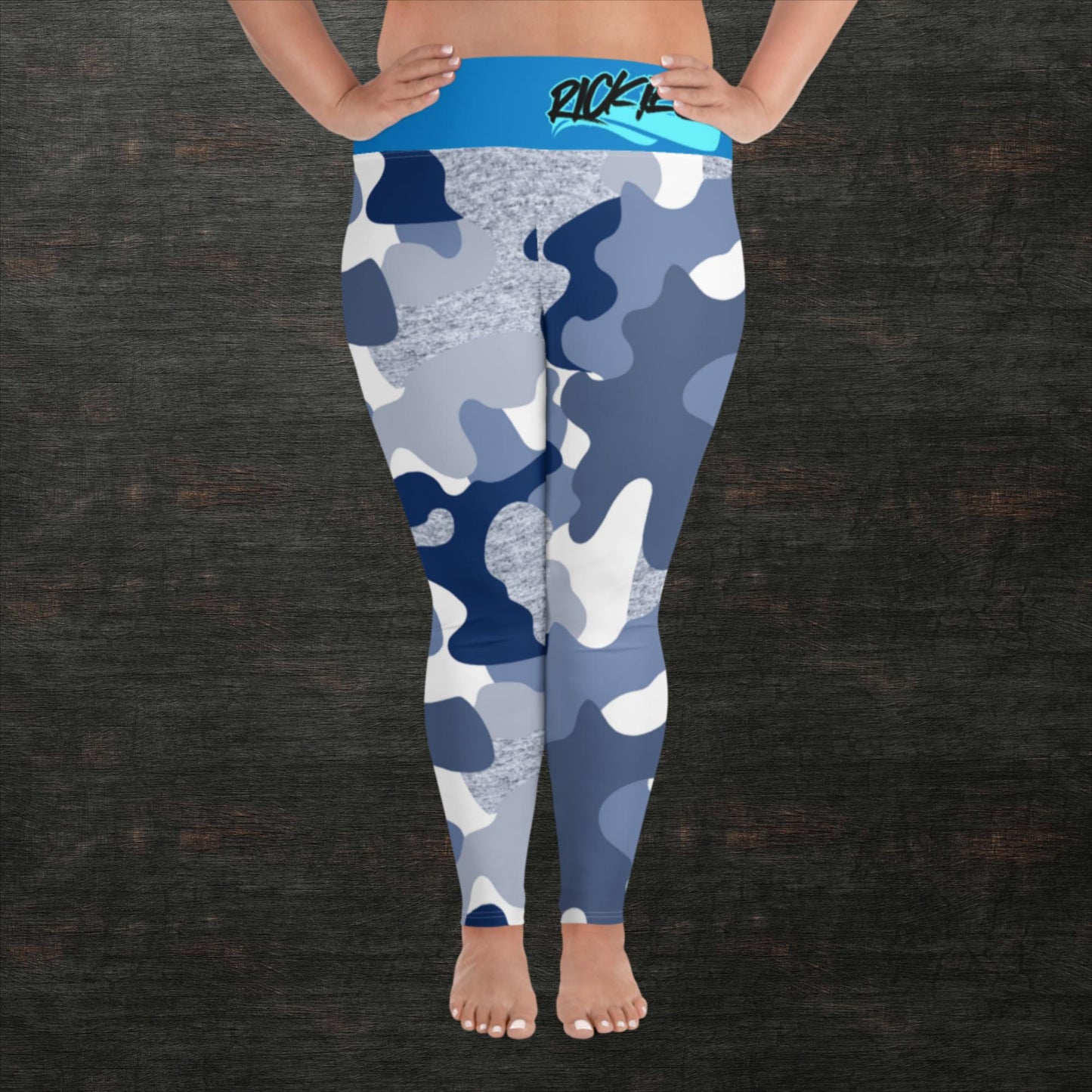 All-Over Print Plus Size Leggings