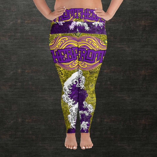 All-Over Print Plus Size Leggings