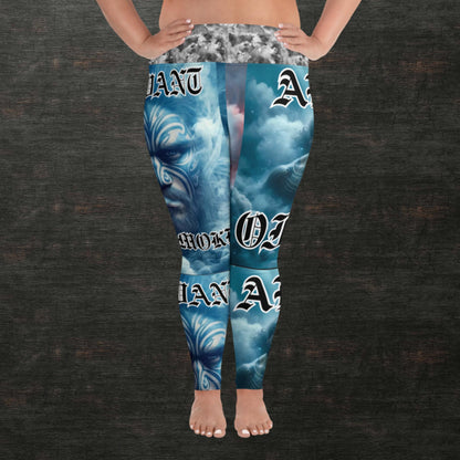 All-Over Print Plus Size Leggings