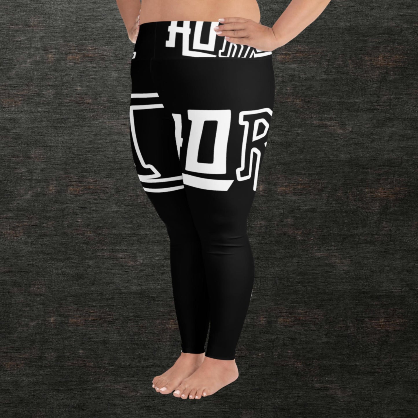 All-Over Print Plus Size Leggings