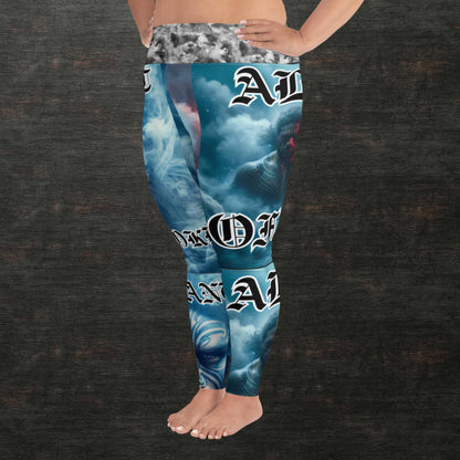 All-Over Print Plus Size Leggings