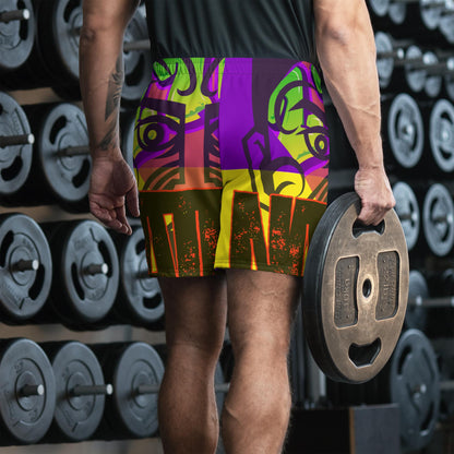 All-Over Print Unisex Athletic Long Shorts