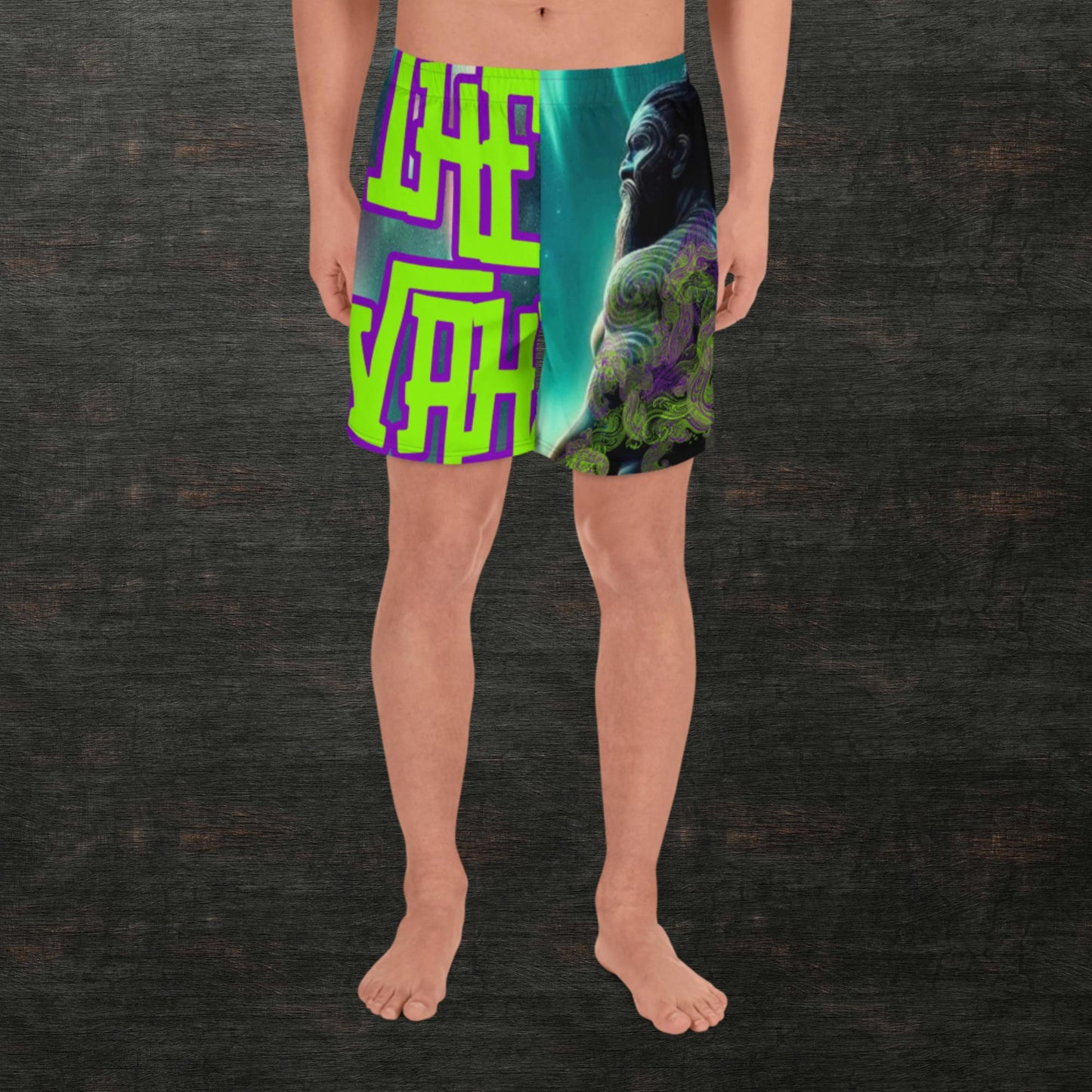 All-Over Print Unisex Athletic Long Shorts