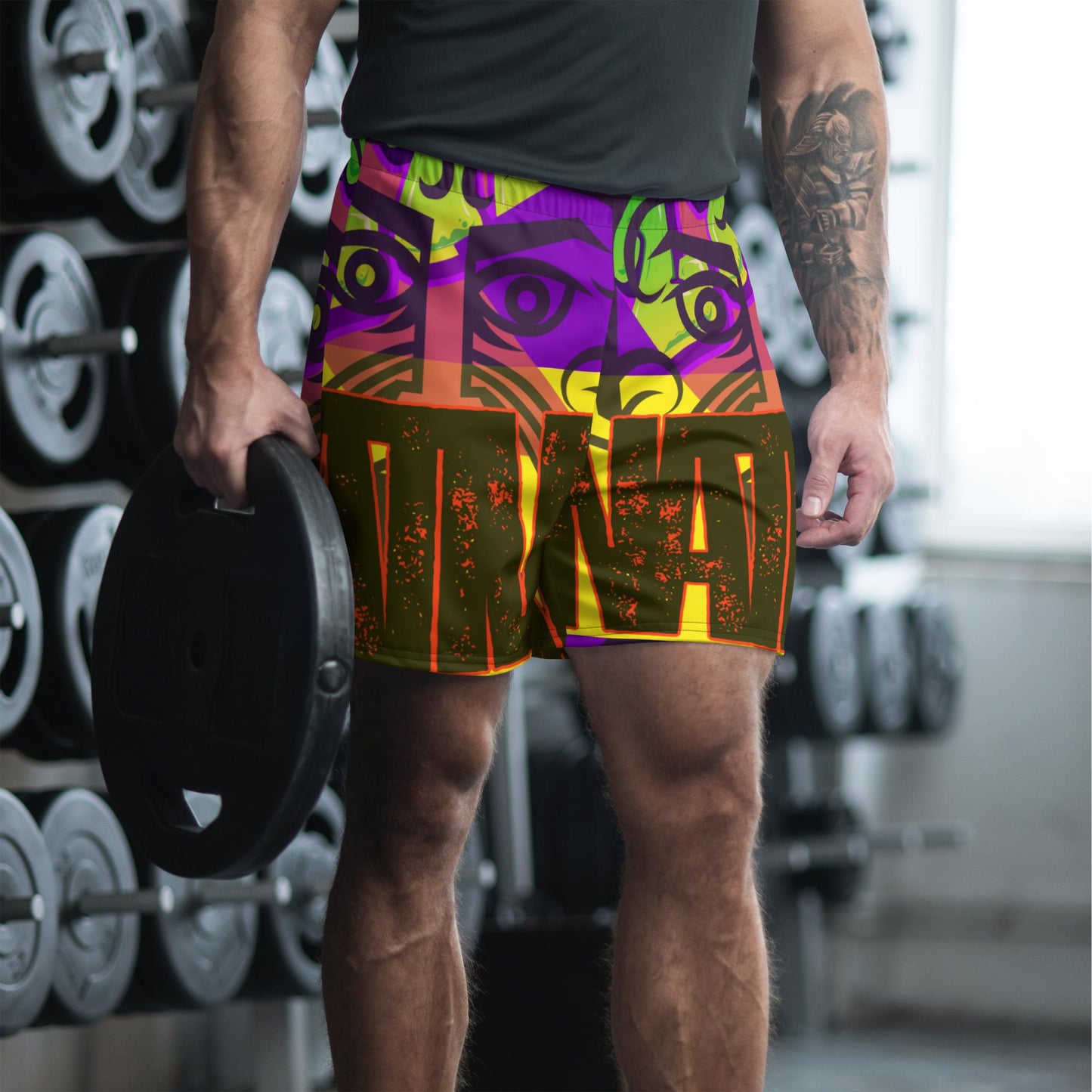 All-Over Print Unisex Athletic Long Shorts