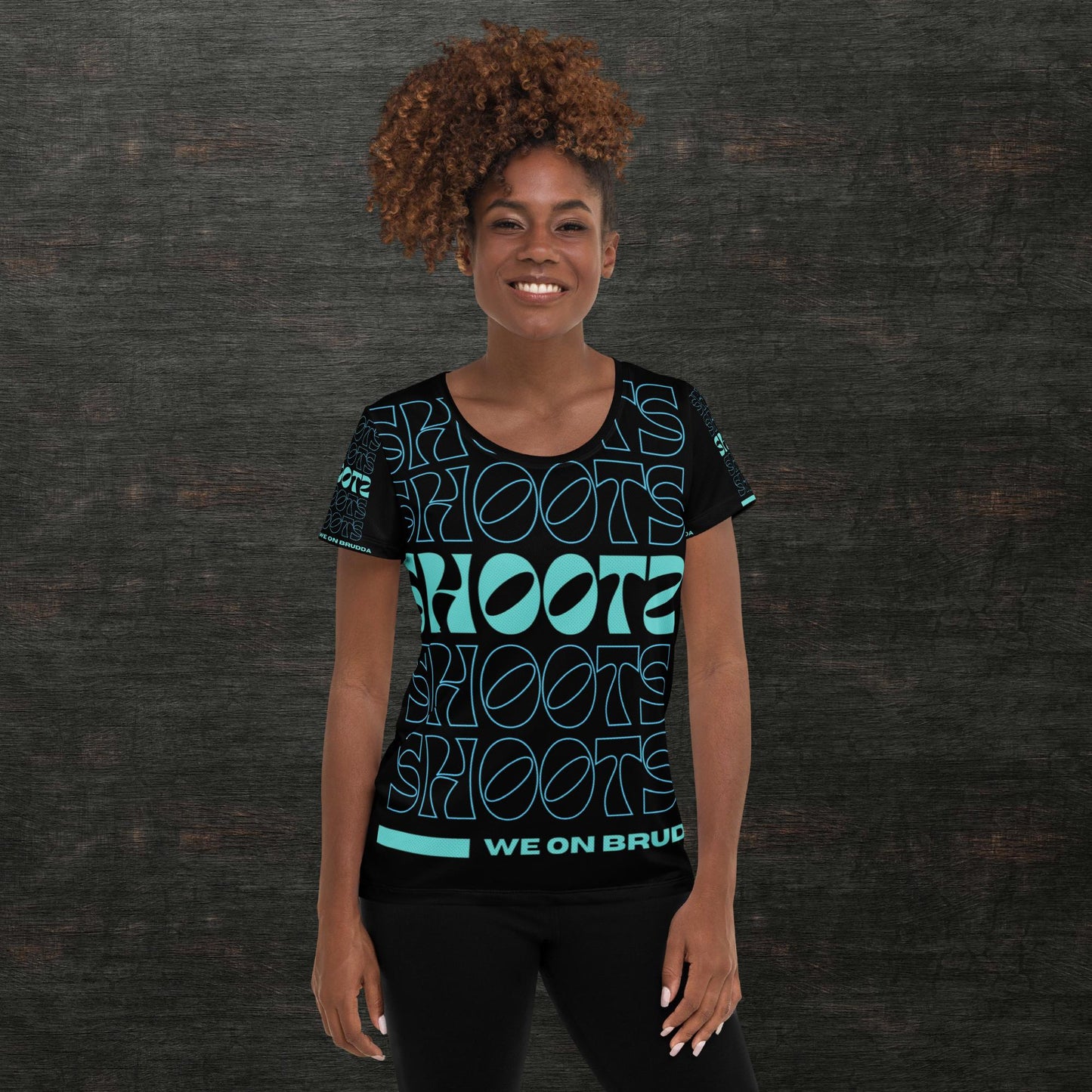 All-Over Print Women's Athletic T-shirt