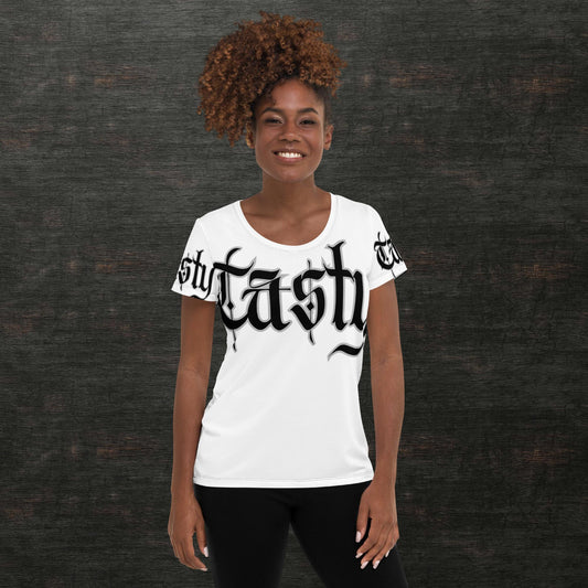 All-Over Print Women's Athletic T-shirt