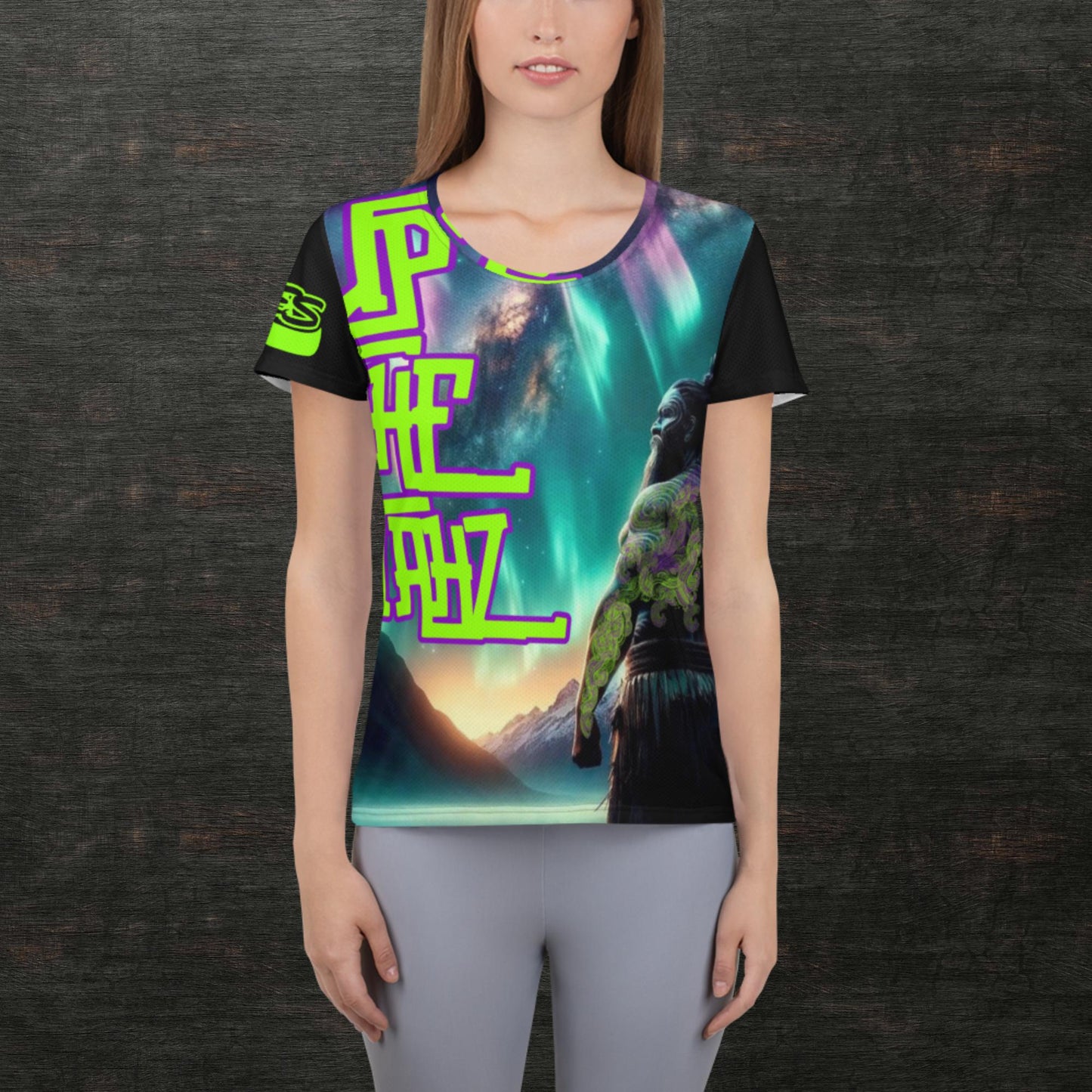 All-Over Print Women's Athletic T-shirt