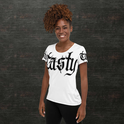 All-Over Print Women's Athletic T-shirt