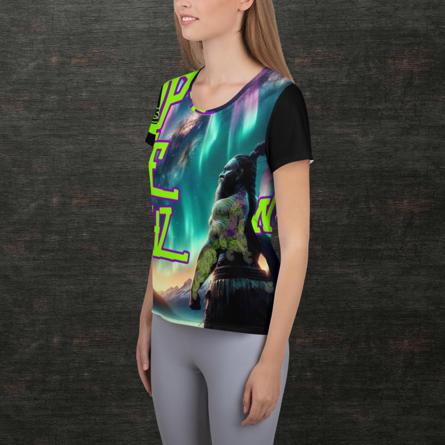 All-Over Print Women's Athletic T-shirt