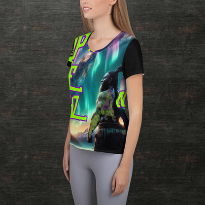 All-Over Print Women's Athletic T-shirt