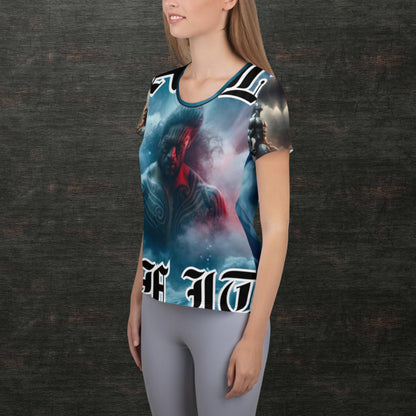 All-Over Print Women's Athletic T-shirt