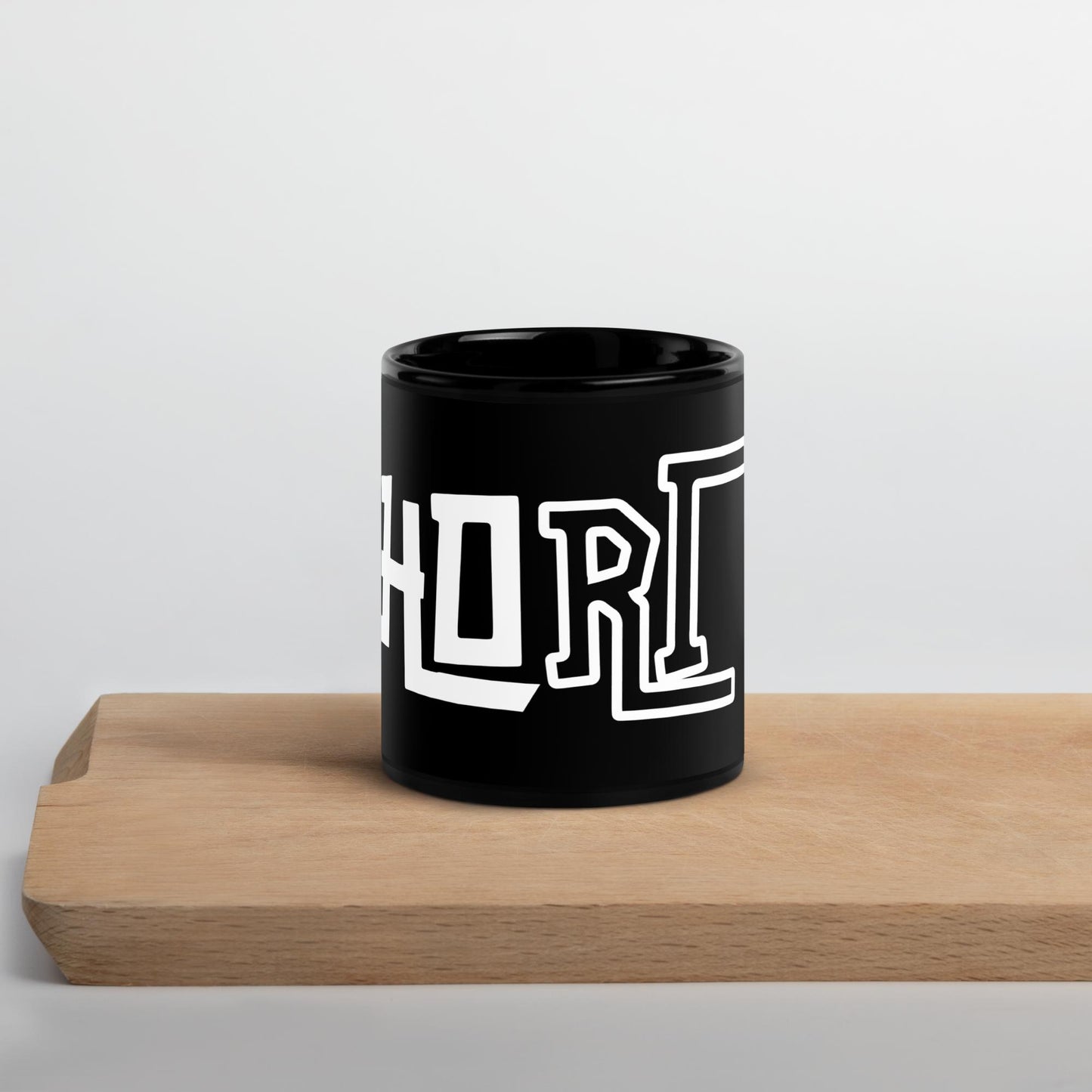 Black Glossy Mug