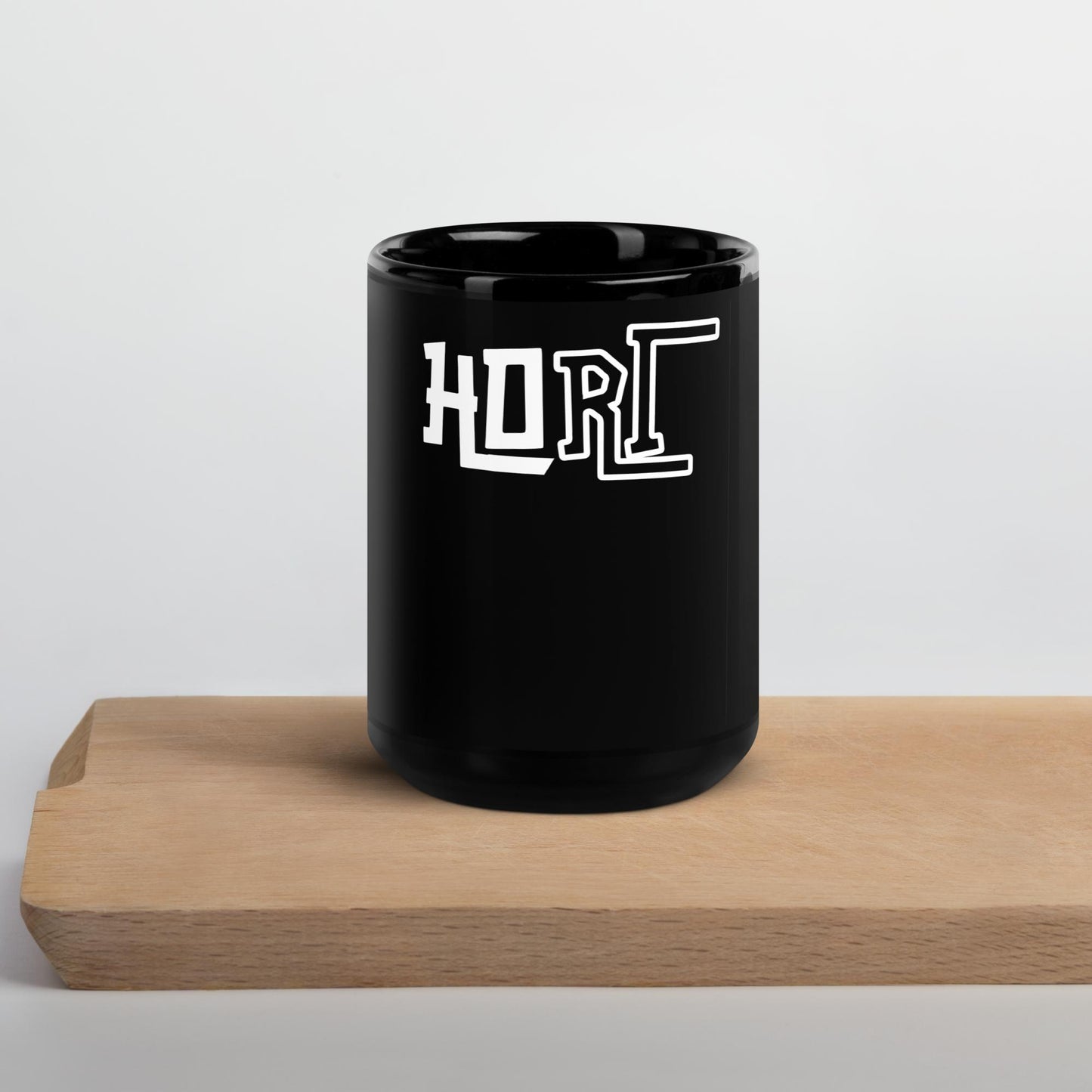 Black Glossy Mug