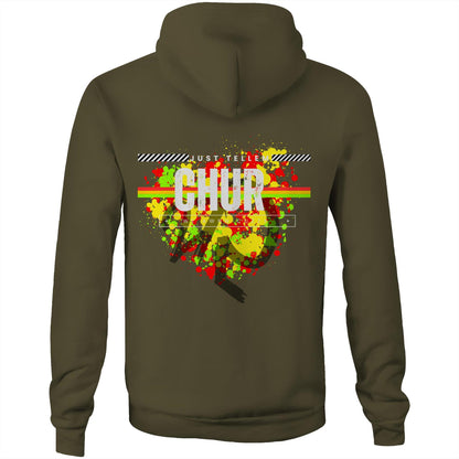 AS Colour Stencil - Pocket Hoodie Sweatshirt