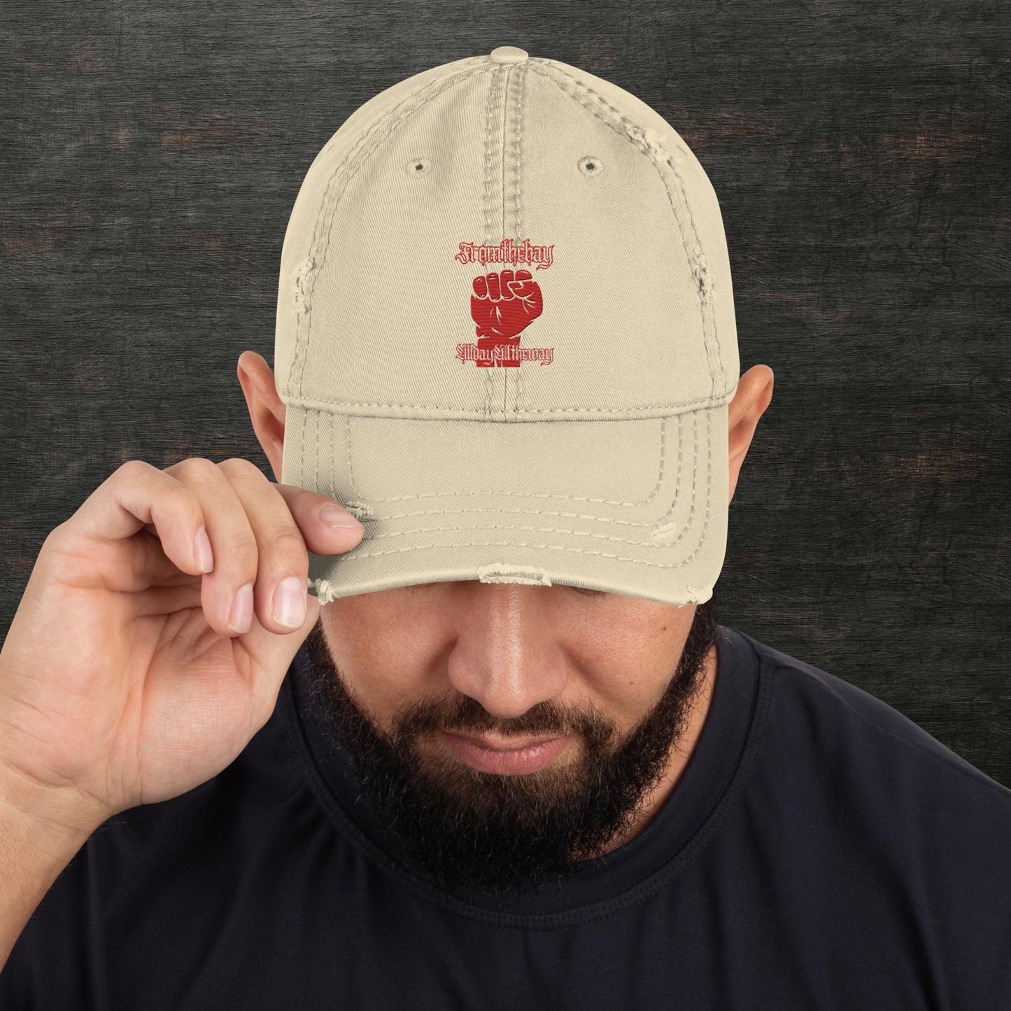 Distressed Dad Hat