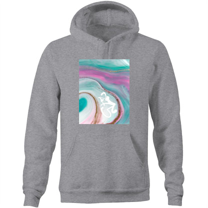 AS Colour Stencil - Pocket Hoodie Sweatshirt