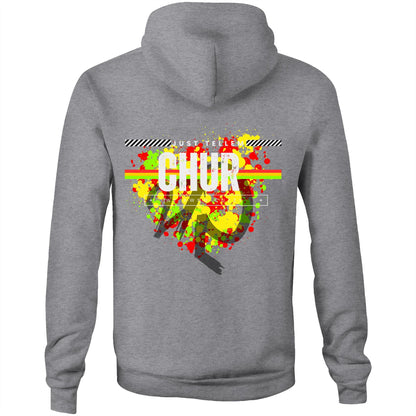 AS Colour Stencil - Pocket Hoodie Sweatshirt