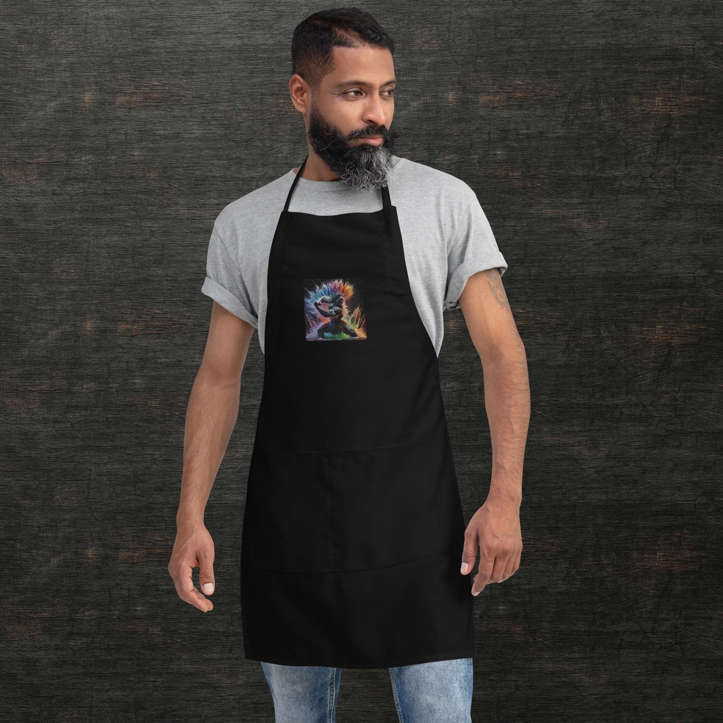 Embroidered Apron