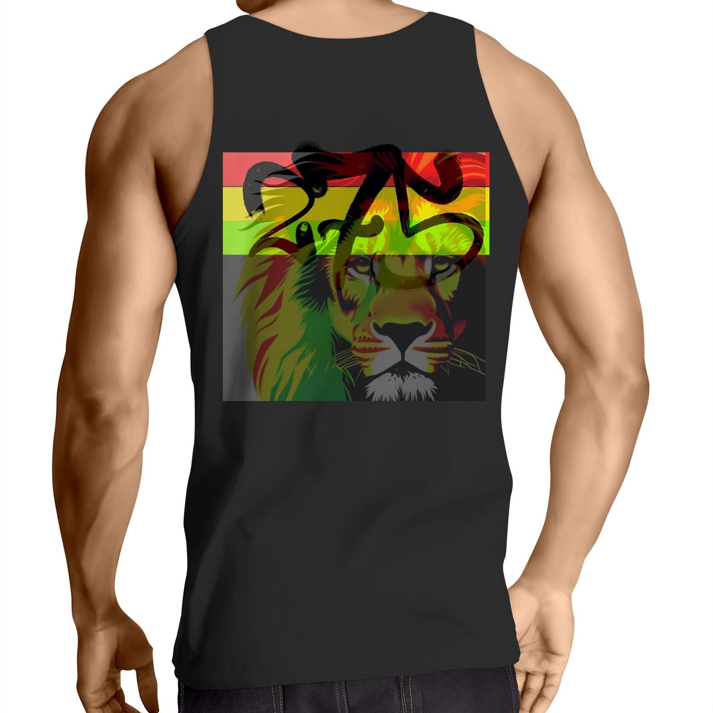 AS Colour Lowdown - Mens Singlet Top