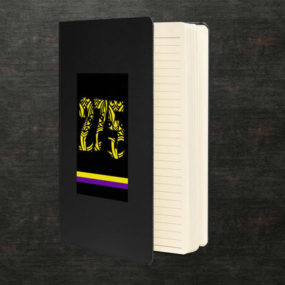 Hardcover bound notebook